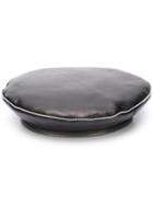 Fabiana Filippi Leather Beret - Black