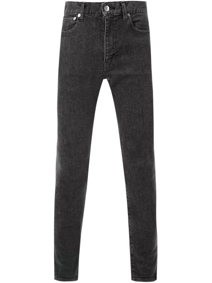 Mr. Gentleman Super Skinny Jeans, Men's, Size: 28, Grey, Cotton/polyurethane