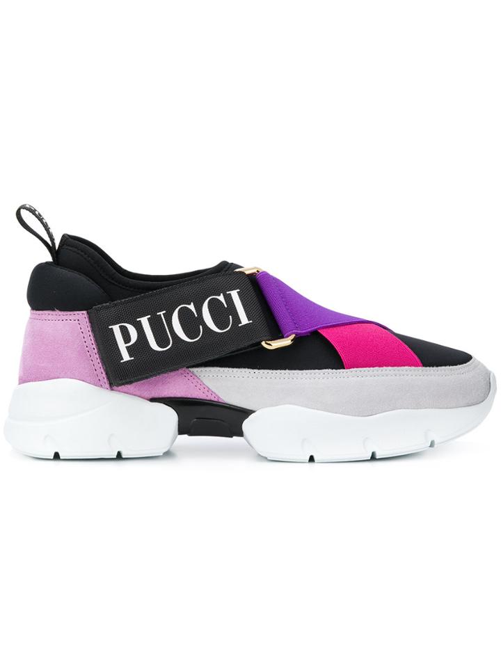 Emilio Pucci City Slip-on Sneakers - Black