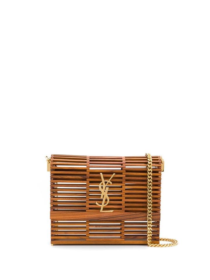 Saint Laurent Small Kate Bag - Brown