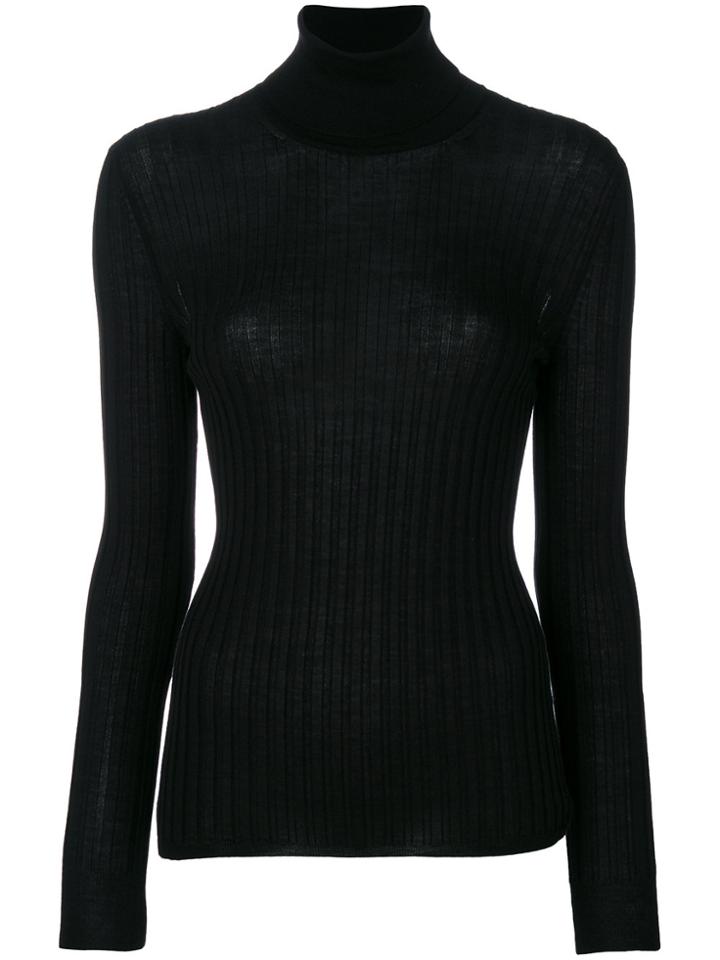 Gucci Fine Knit Turtleneck - Black