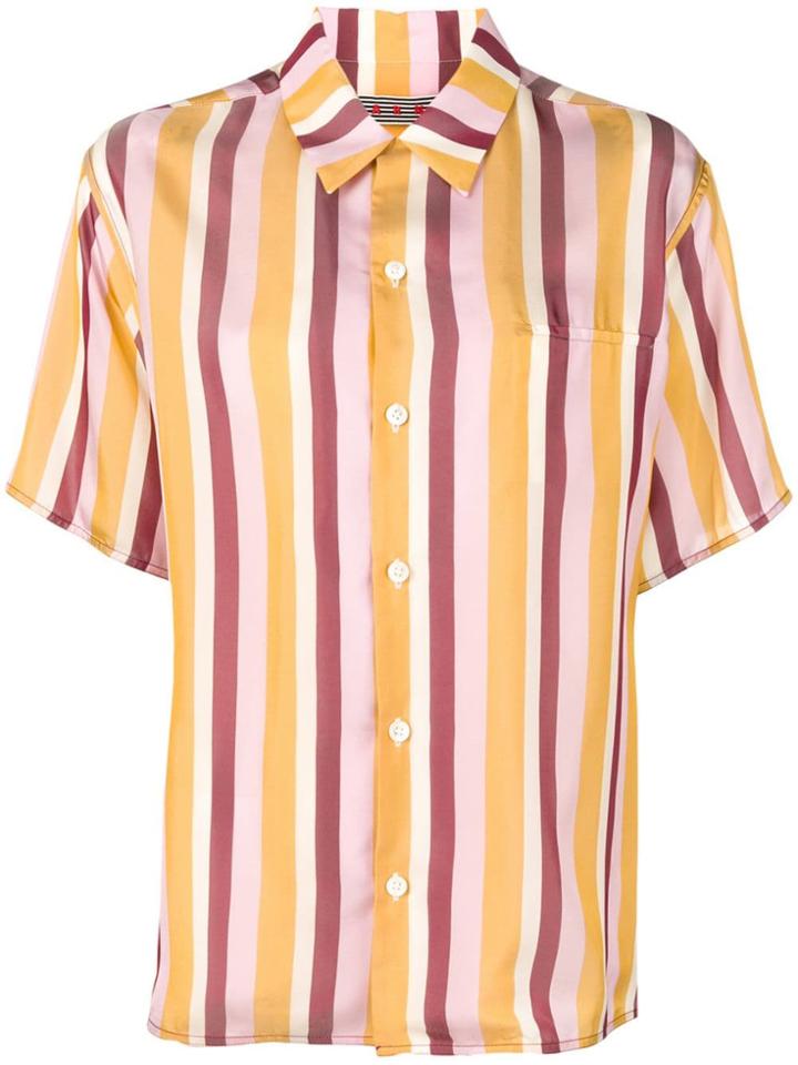 Marni Striped Boxy Shirt - Pink