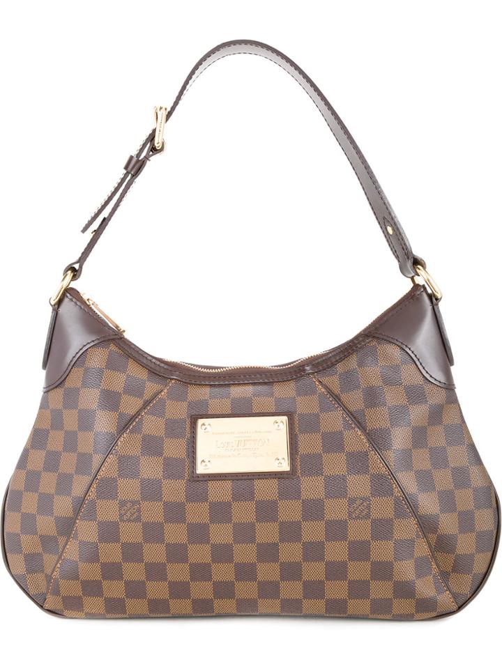 Louis Vuitton Vintage Thames Gm Shoulder Bag - Brown