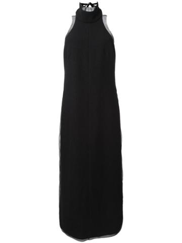 Tatuna Nikolaishvili Apron Blouse, Women's, Size: Small, Black, Cotton