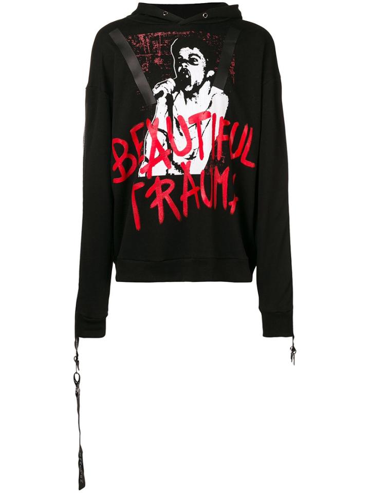 Faith Connexion Felpa Hoodie - Black