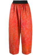 Rohka Cropped Length Trousers - Orange