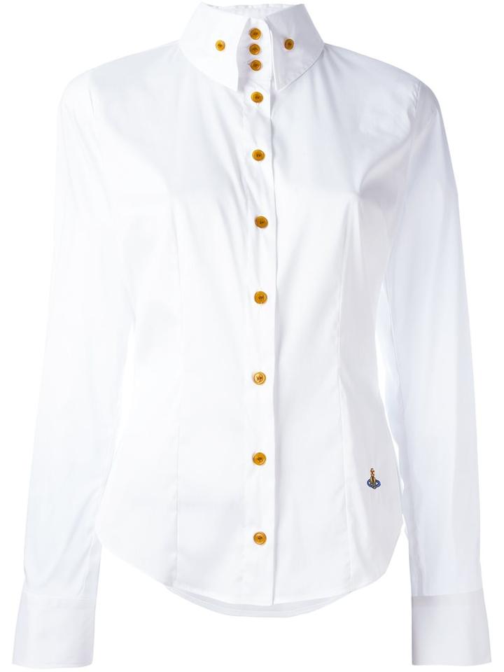 Vivienne Westwood Red Label Contrast Button-down Longsleeved Shirt