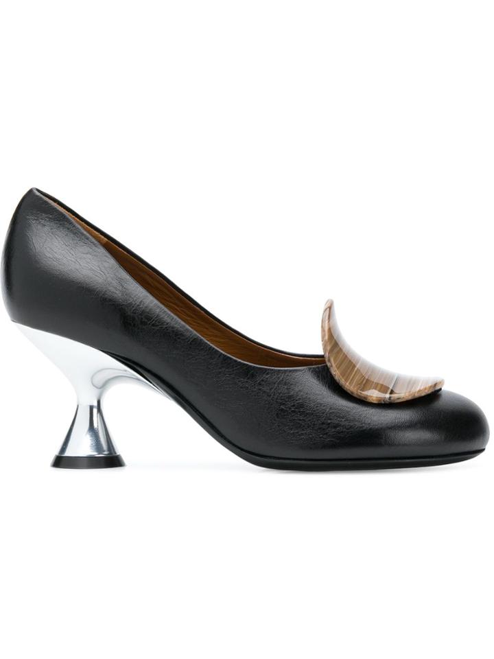 Marni Resin Detail Pumps - Black