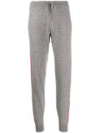Chinti & Parker Side Stripe Knit Joggers - Grey