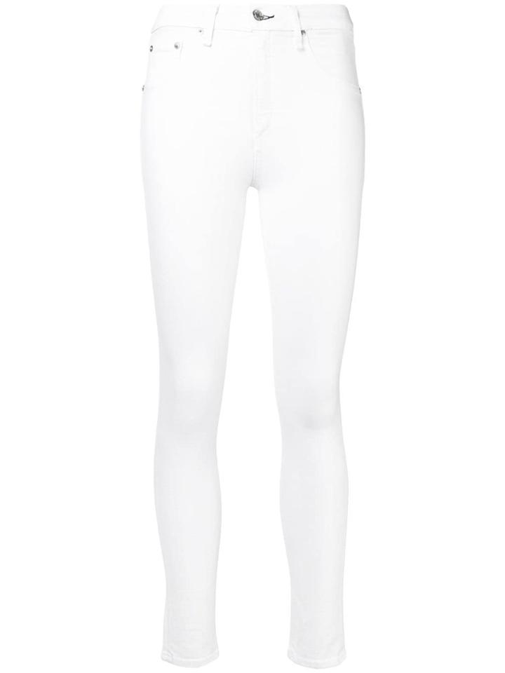 Rag & Bone /jean High Waisted Skinny Jeans - White