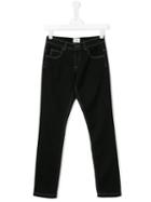 Fendi Kids - Regular Jeans - Kids - Cotton/polyester - 14 Yrs, Boy's, Blue