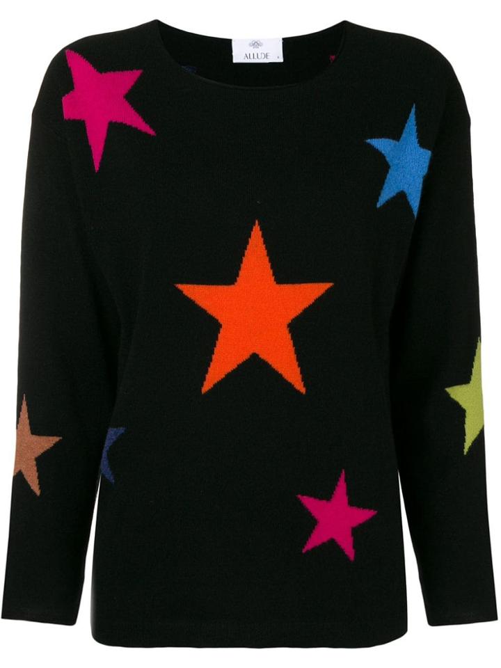Allude Star Jumper - Black