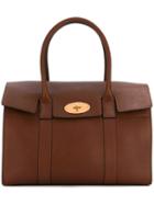 Mulberry Gold-tone Hardware Medium Tote, Women's, Brown