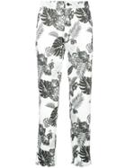 Loveless Floral Print Trousers - White