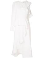 Goen.j Asymmetric Dress - White