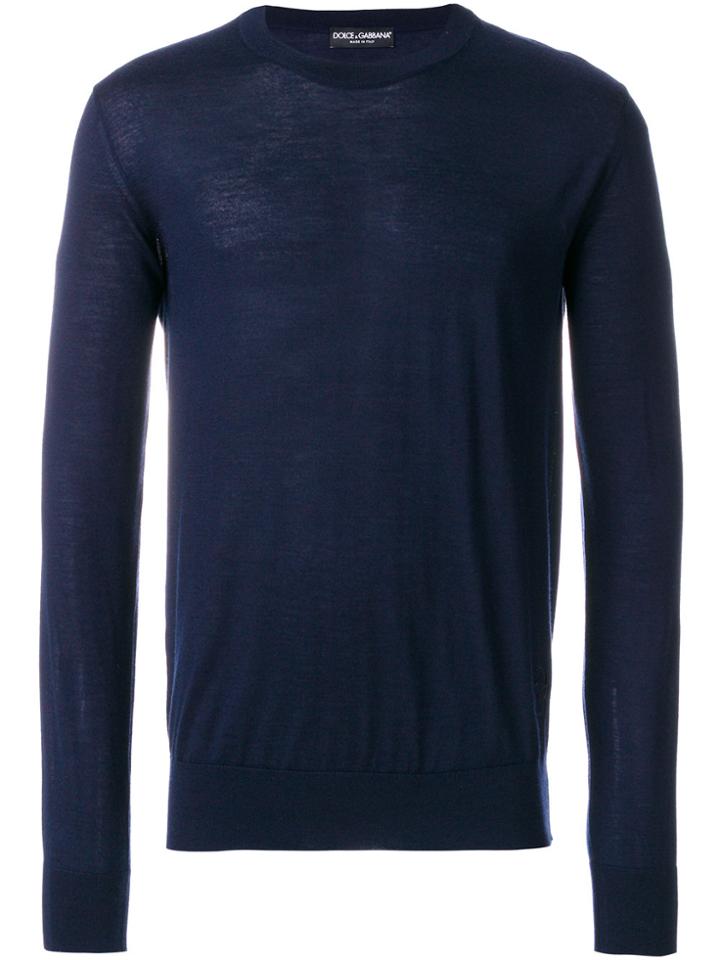 Dolce & Gabbana Cashmere Jumper - Blue
