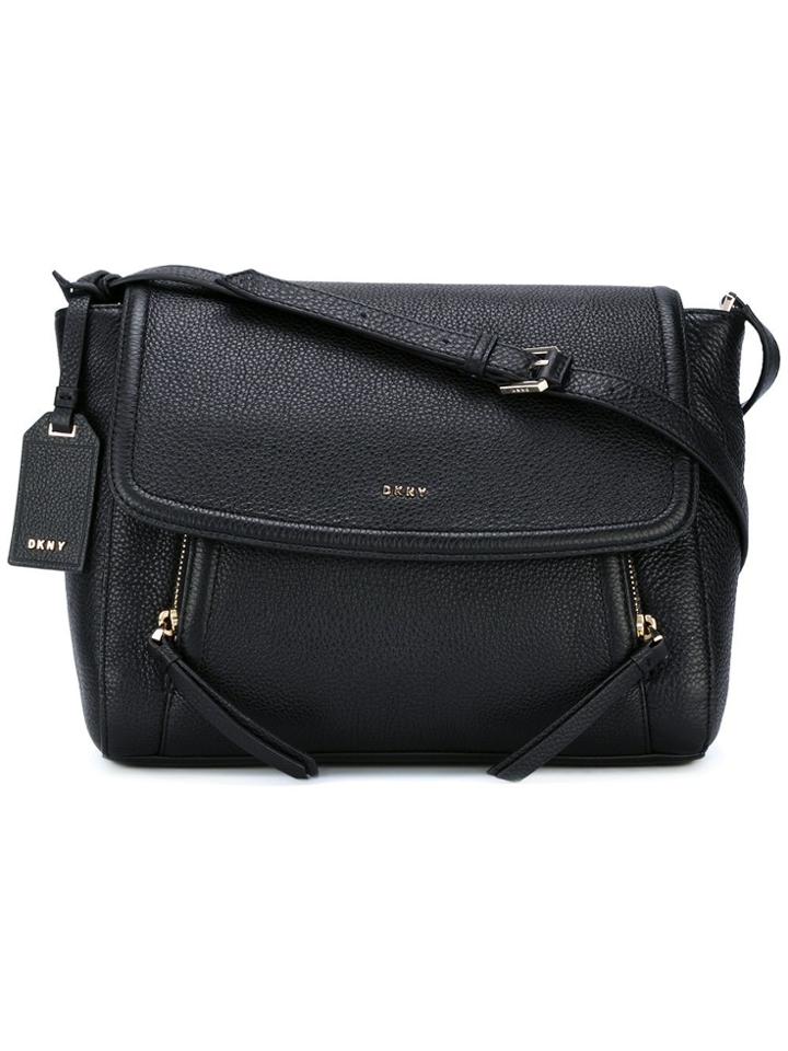 Dkny Flap Crossbody Bag - Black