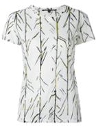Proenza Schouler Printed T-shirt, Women's, Size: Small, White, Cotton