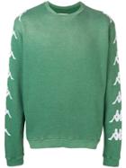 Paura Branded Sleeve Sweatshirt - Green