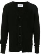 Dondup Single-breasted Fitted Cardigan - Black
