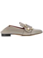 Bally Round Toe Loafers - Grey