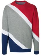 Guild Prime Diagonal Stripes Sweater - Multicolour