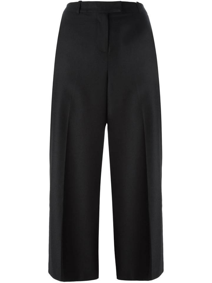 Michael Michael Kors Tailored Culottes, Women's, Size: 2, Black, Polyester/spandex/elastane/viscose/wool