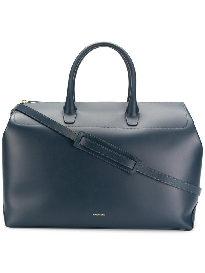 Mansur Gavriel Large Travel Bag - Blue