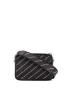 Karl Lagerfeld Logo Cross Body Bag - Black