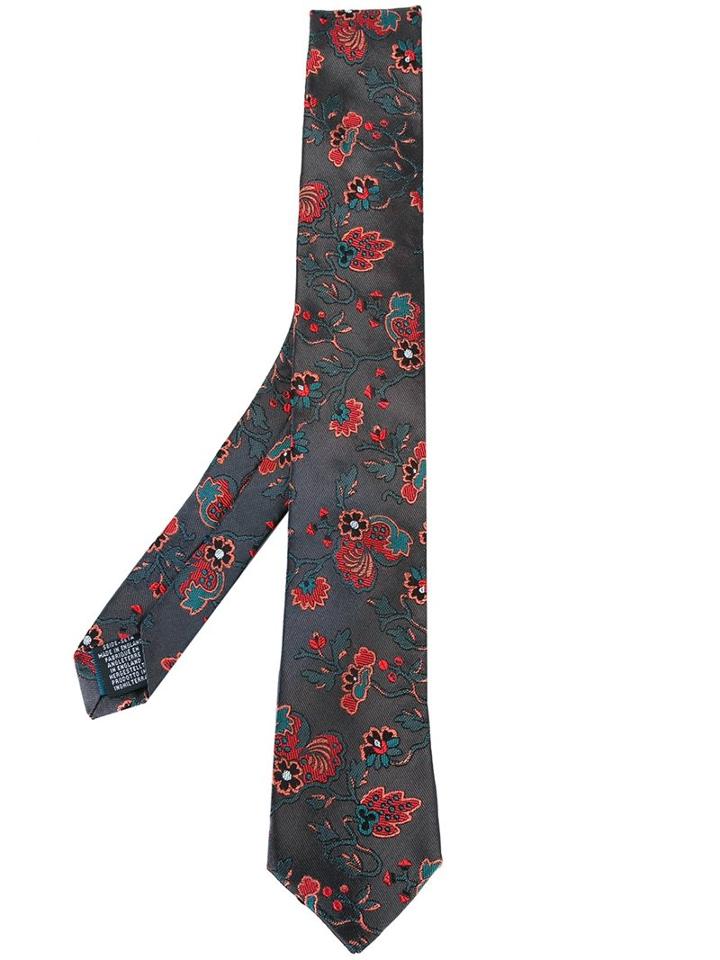 Paul Smith Floral Jacquard Tie
