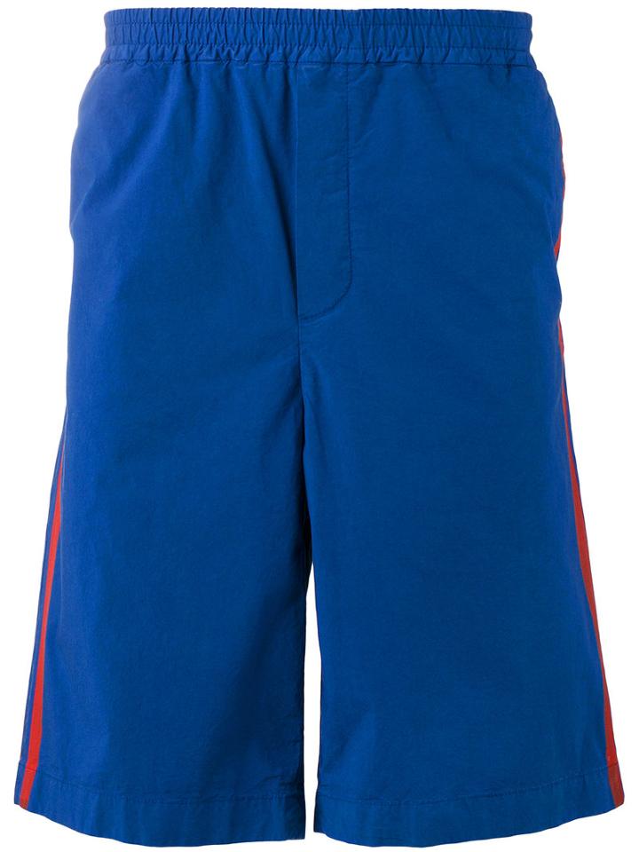 Msgm - Hooded Sweatshirt - Men - Cotton/spandex/elastane - 44, Blue, Cotton/spandex/elastane