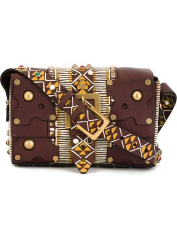 Valentino Garavani 'masai' Hand-painted Shoulder Bag