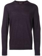 Michael Kors Round Neck Sweater - Pink & Purple