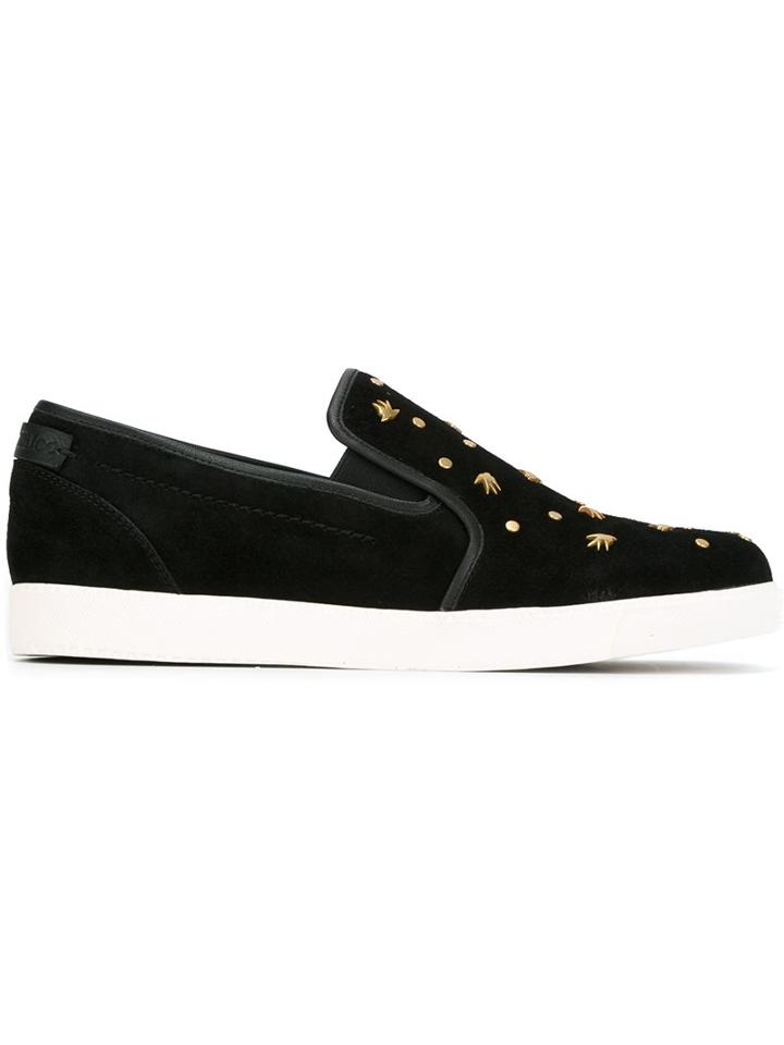See By Chloé Embellished Slip-on Sneakers