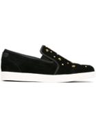 See By Chloé Embellished Slip-on Sneakers