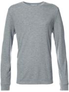 Vince - Crew Neck T-shirt - Men - Polyester/viscose - Xl, Grey, Polyester/viscose