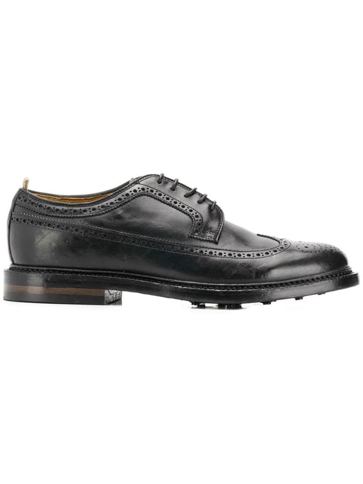 Officine Creative Stanford Derby Shoes - Black