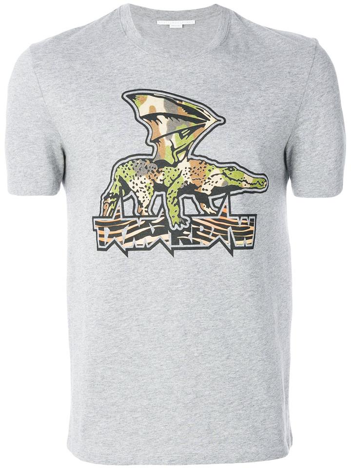 Stella Mccartney - Tomorrow T-shirt - Men - Cotton - L, Grey, Cotton