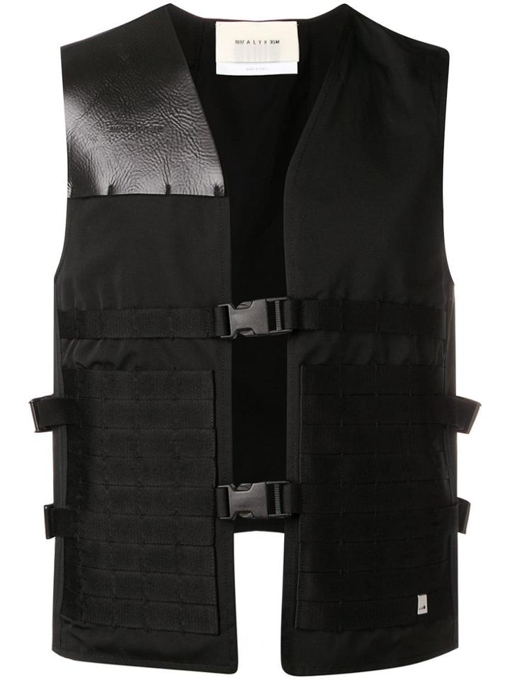 1017 Alyx 9sm Panelled Gilet Vest - Black