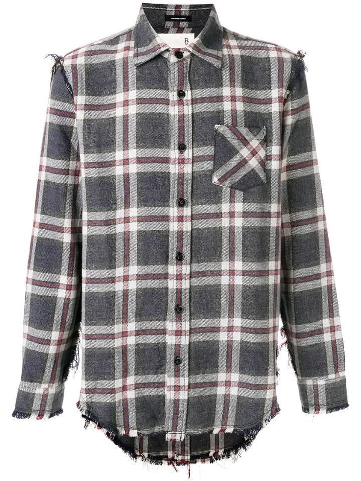 R13 Checked Shirt - Multicolour