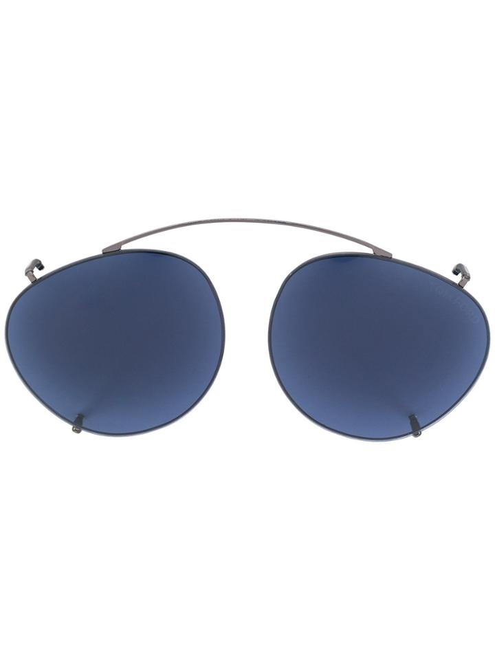 Tom Ford Eyewear Clip On Sunglasses - Blue