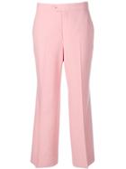 Gucci Straight Cropped Trousers - Pink