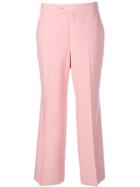 Gucci Straight Cropped Trousers - Pink