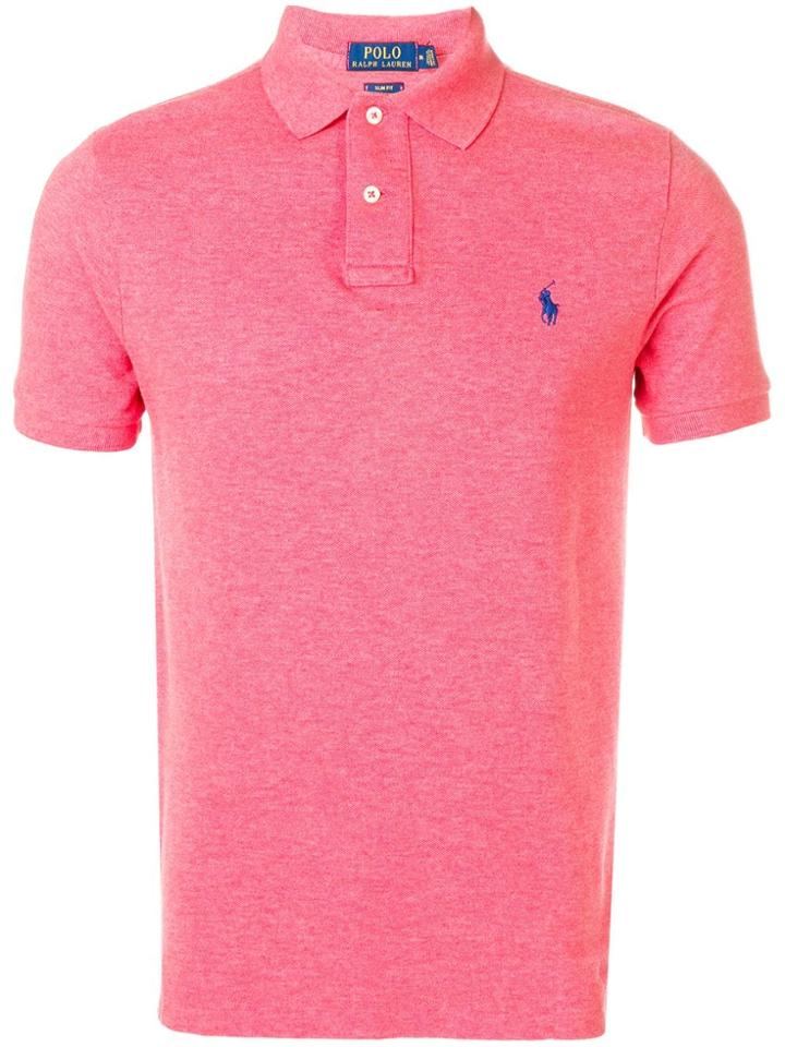 Polo Ralph Lauren Logo Polo Shirt - Pink