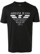 Armani Jeans - Logo T-shirt - Men - Cotton - L, Black, Cotton
