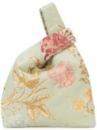 Hayward Jacquard Mini Shopper Tote - Green