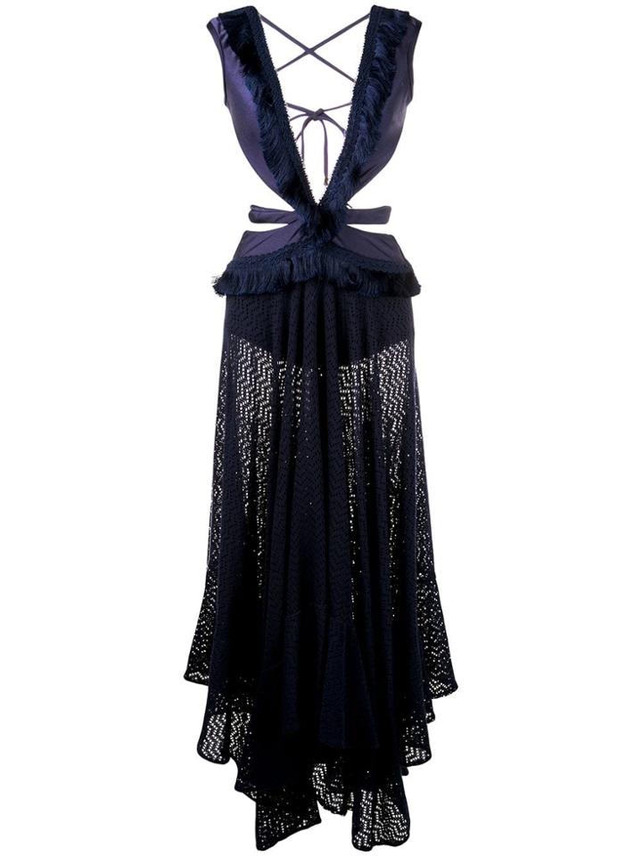 Patbo Cut-out Maxi Dress - Blue