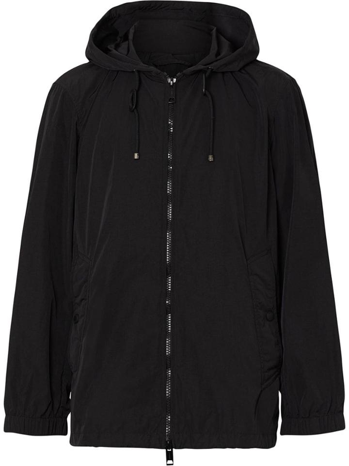 Burberry Lightweight Hooded Jacket - Black