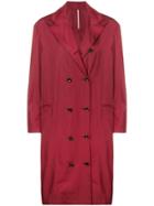Joseph Double Breasted Trench Coat - Red