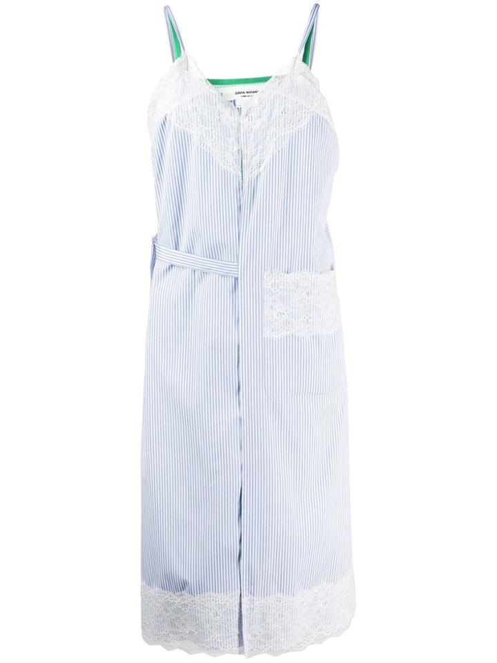 Junya Watanabe Layered Sleeveless Dress - Blue